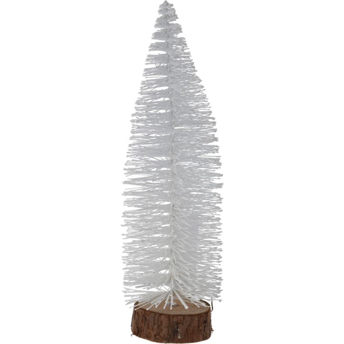 ALBERO GLITTER BIANCO 35CM